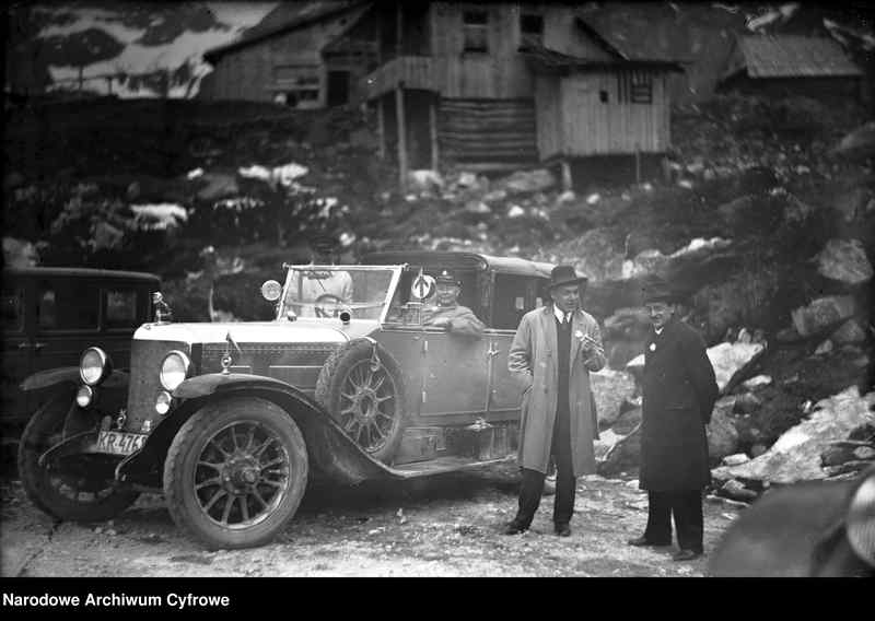 Marian Dąbrowski jako kierowca